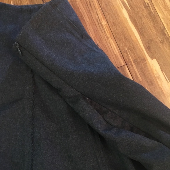 Rag & Bone Grey Wool Gored Skirt w/ Pkts -Size 27 - Picture 3 of 6